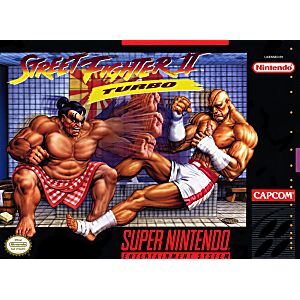 super nintendo with street fighter 2