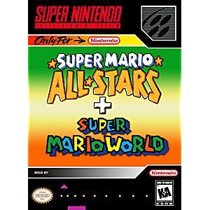 super mario all stars and super mario world snes