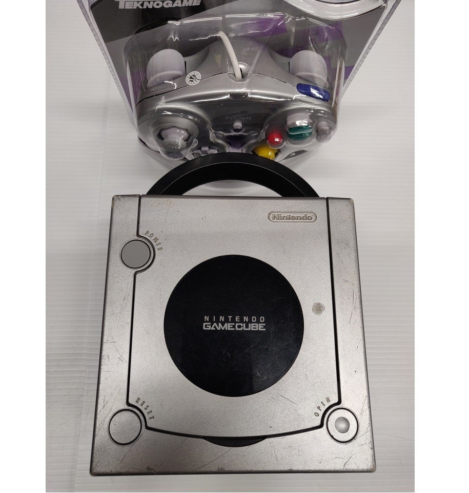 Silver Nintendo Gamecube System - NGC